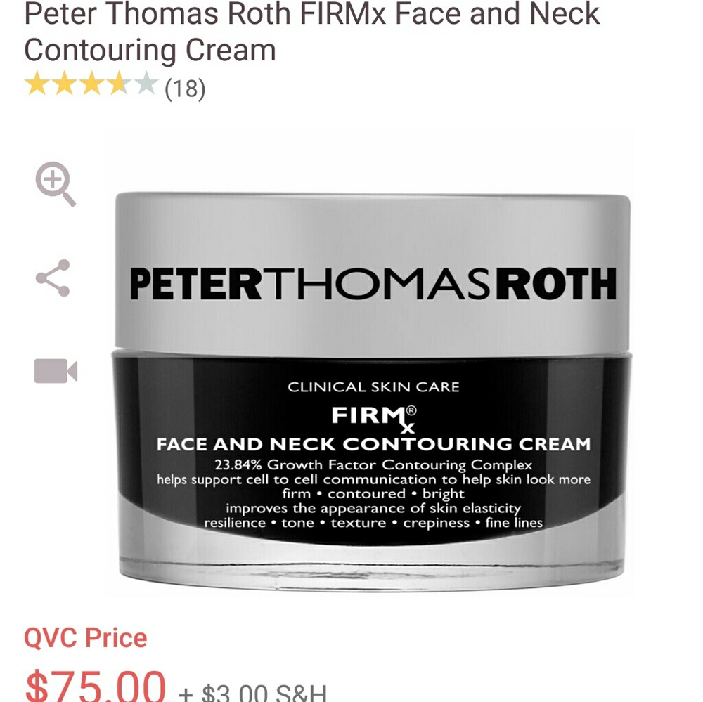 Peter Thomas Roth FIRM contouring cream